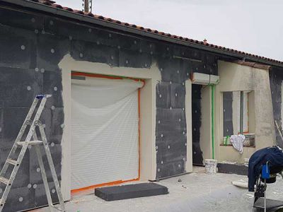 Rénovation d’une maison à Oeyreluy (40)