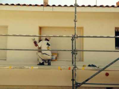 Isolation thermique par l’extérieur d’une maison à Pomarez - Landes (40)